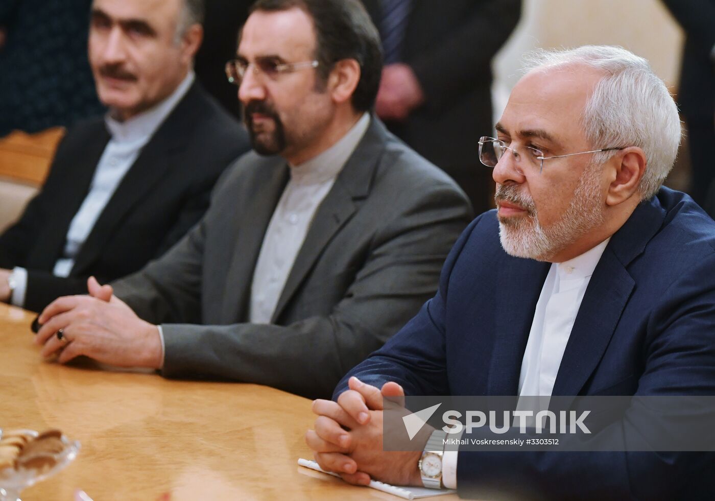 Foreign Minister Sergei Lavrov meets with Iranian Foreign Minister Mohammad Javad Zarif