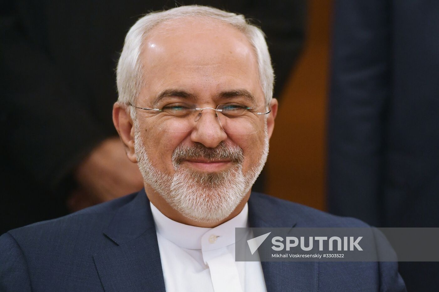 Foreign Minister Sergei Lavrov meets with Iranian Foreign Minister Mohammad Javad Zarif