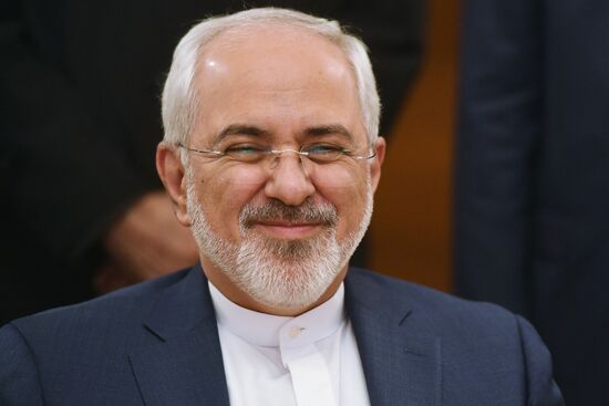 Foreign Minister Sergei Lavrov meets with Iranian Foreign Minister Mohammad Javad Zarif