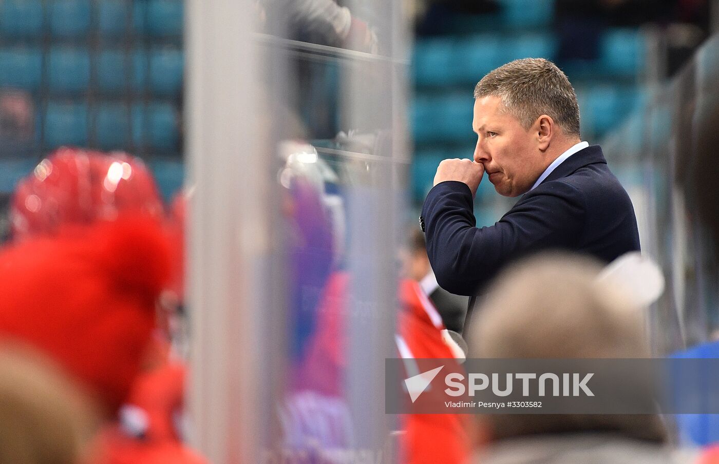 2018 Winter Olympics. Ice hockey. Women. Canada vs. Russia