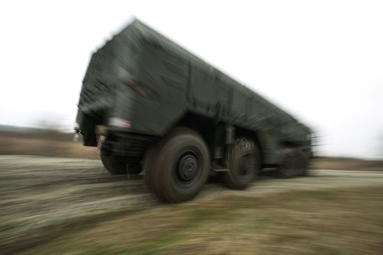 9K720 Iskander missile system drill in Krasnodar Territory