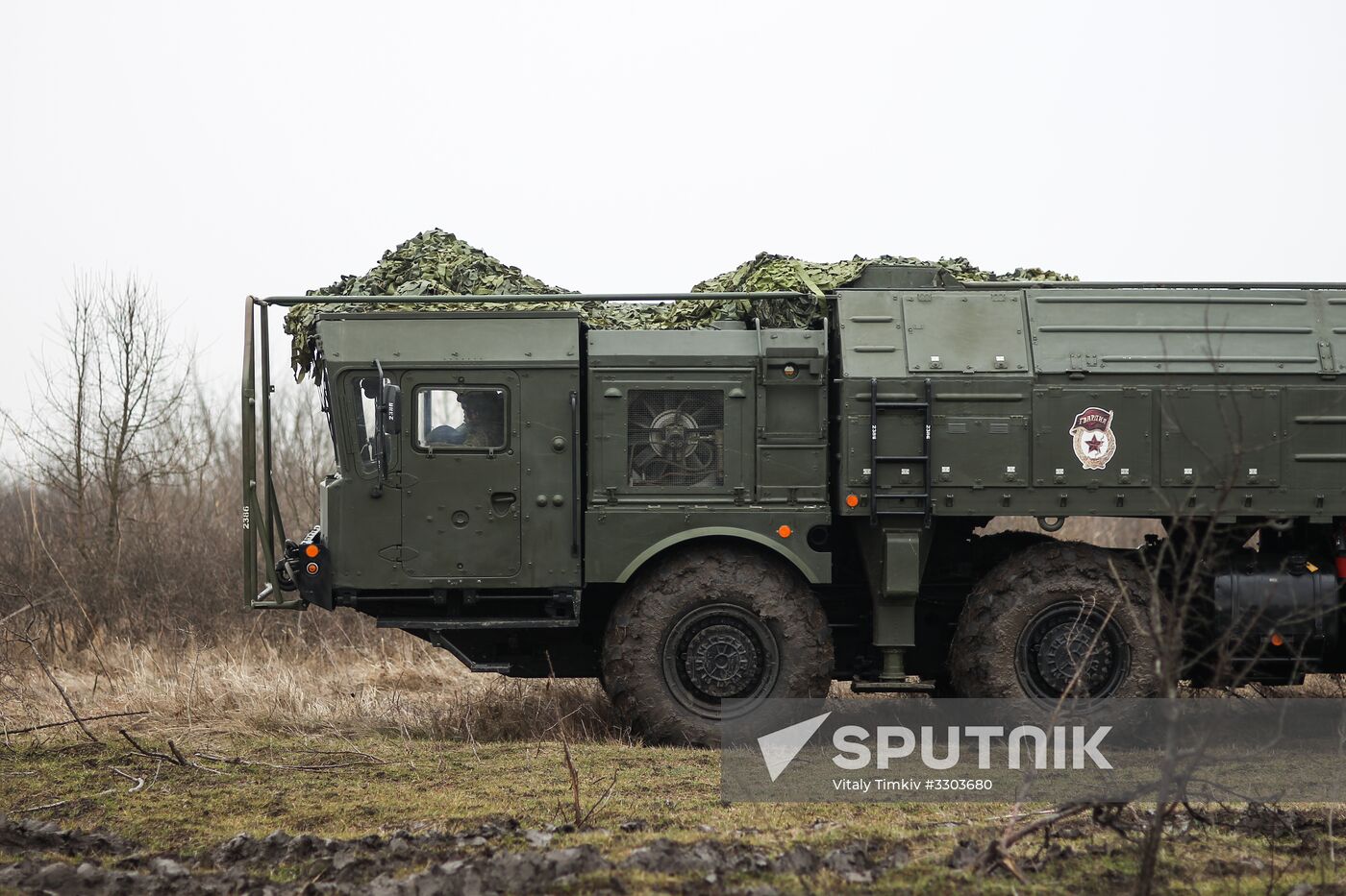 9K720 Iskander missile system drill in Krasnodar Territory