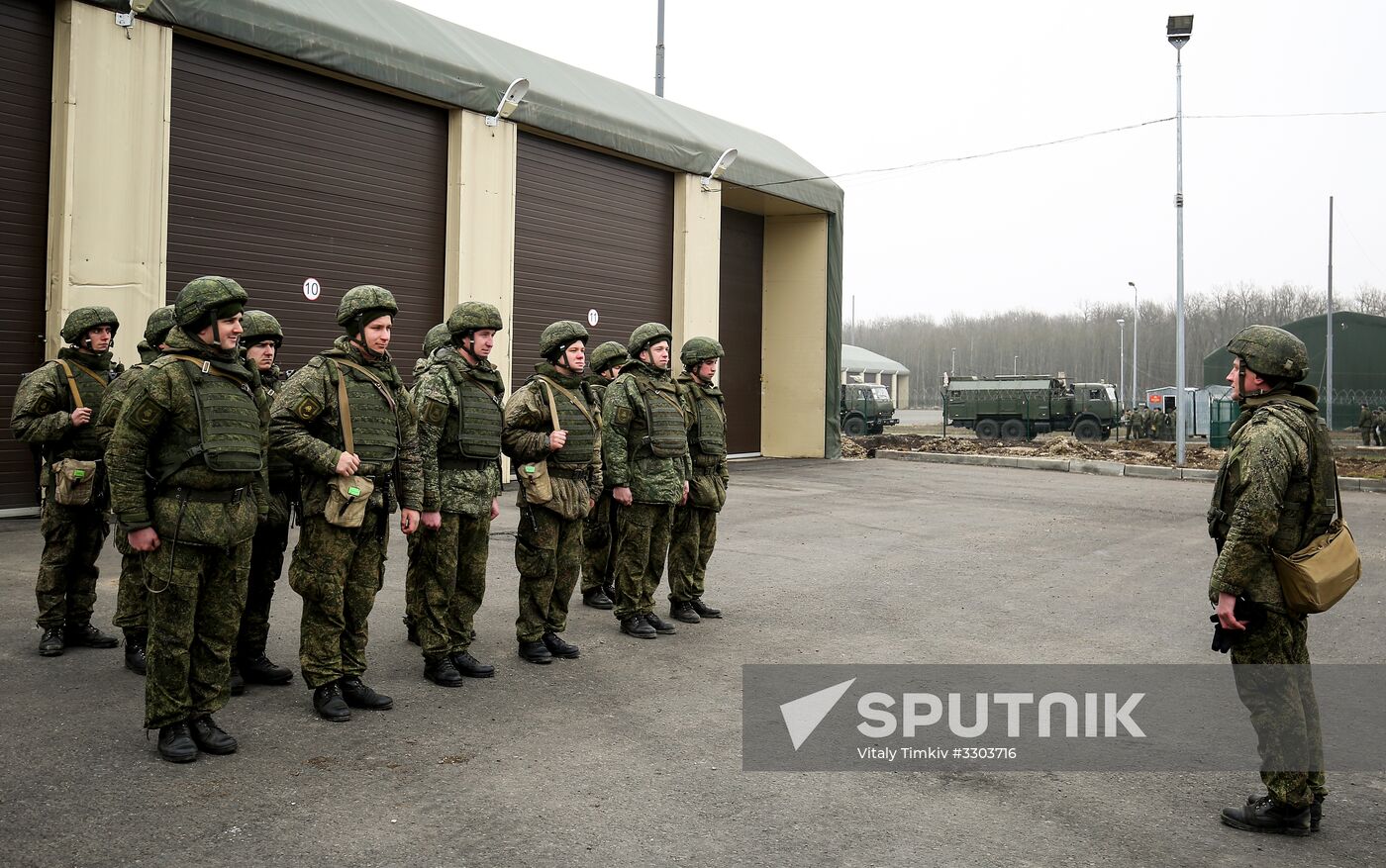 Iskander-M missile launcher crews exercise in Krasnodar Territory