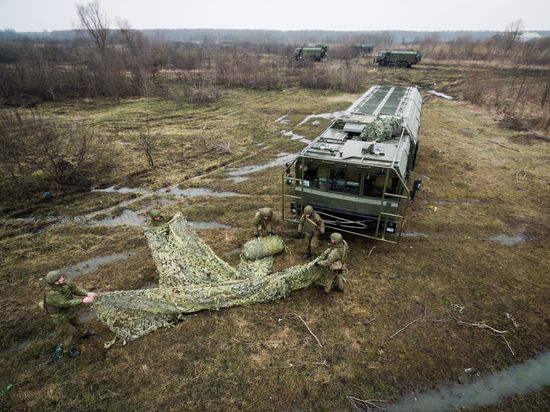 Iskander-M missile launcher crews exercise in Krasnodar Territory