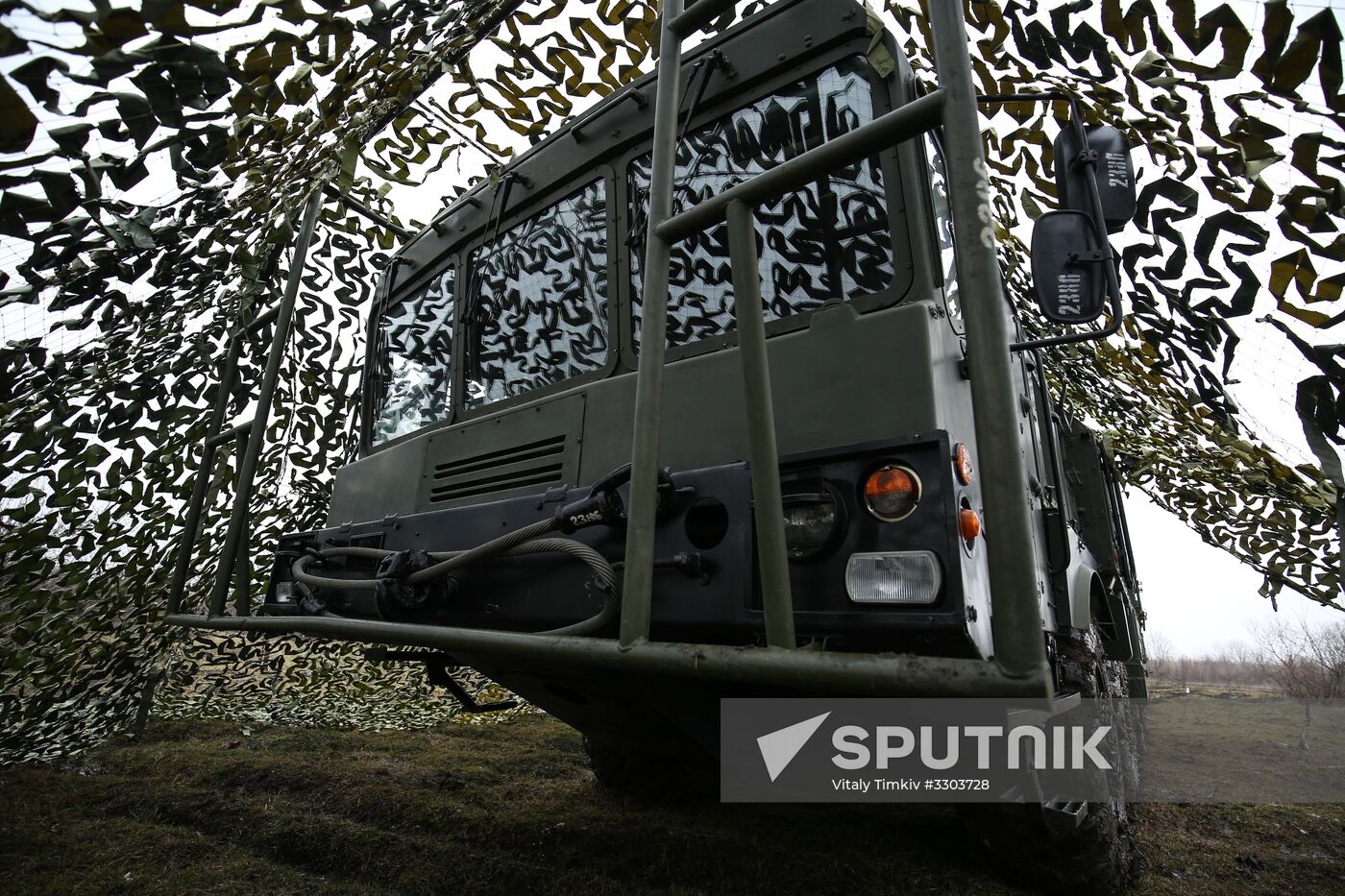 Iskander-M missile launcher crews exercise in Krasnodar Territory