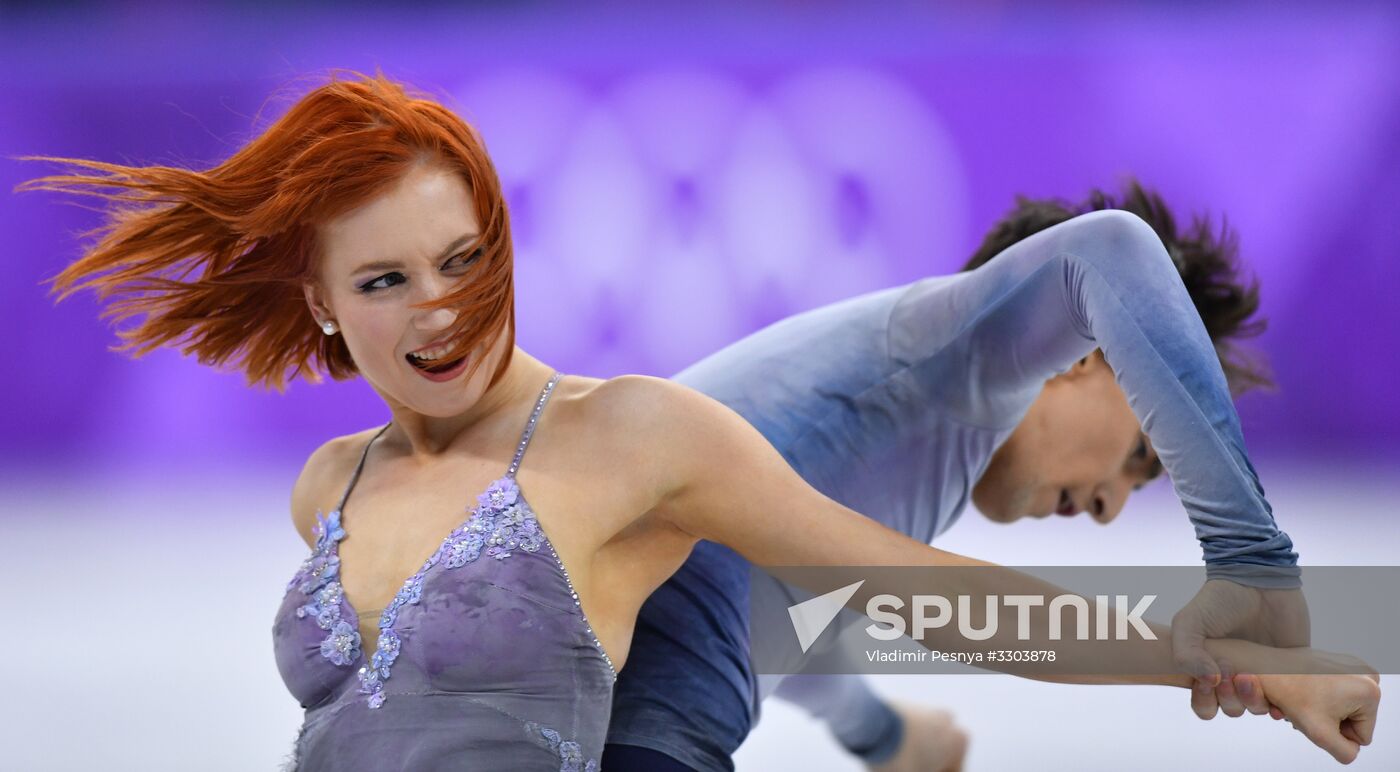 2018 Winter Olympics. Figure skating. Ice dance. Free skating