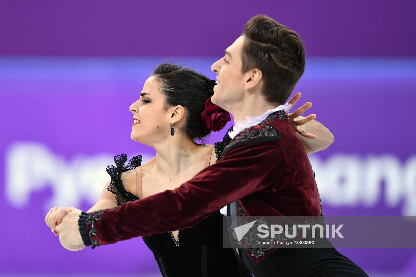 2018 Winter Olympics. Figure skating. Ice dance. Free skating