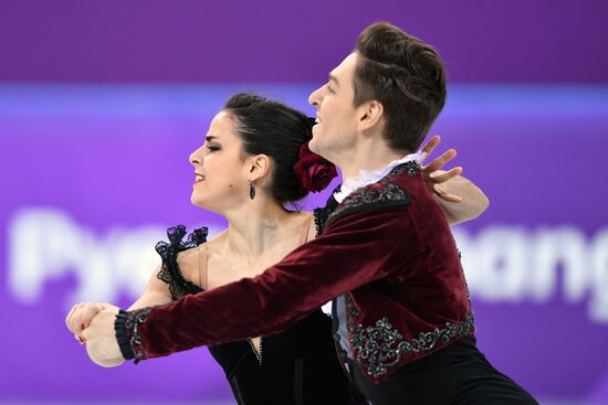 2018 Winter Olympics. Figure skating. Ice dance. Free skating