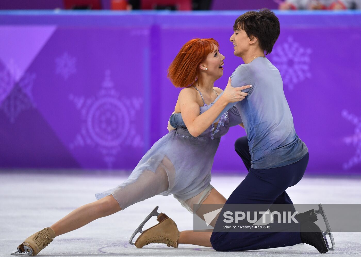 2018 Winter Olympics. Figure skating. Ice dance. Free skating