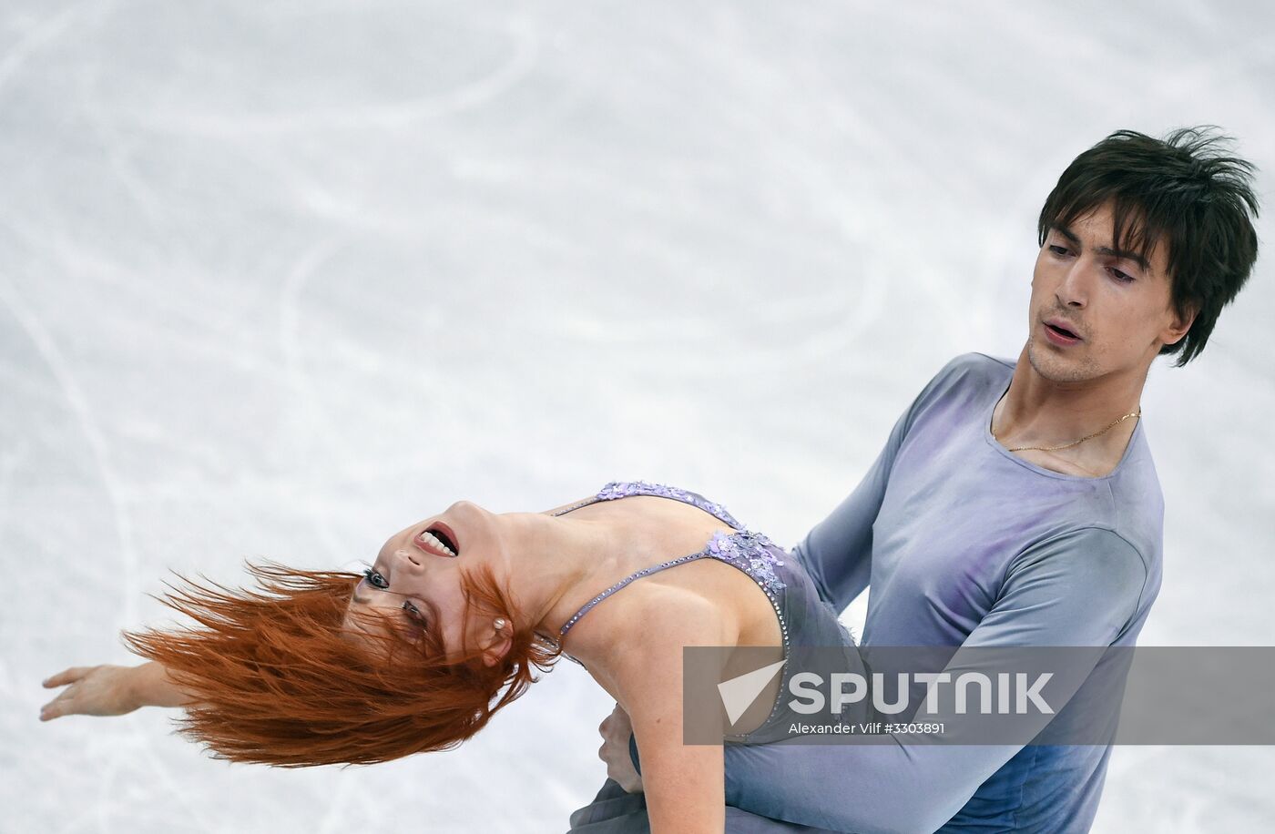 2018 Winter Olympics. Figure skating. Ice dance. Free skating