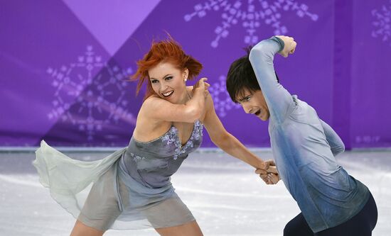 2018 Winter Olympics. Figure skating. Ice dance. Free skating