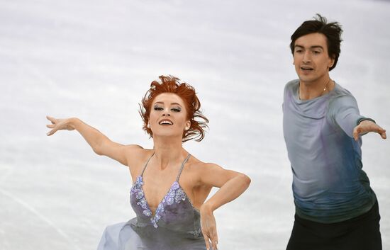 2018 Winter Olympics. Figure skating. Ice dance. Free skating