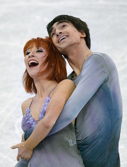 2018 Winter Olympics. Figure skating. Ice dance. Free skating