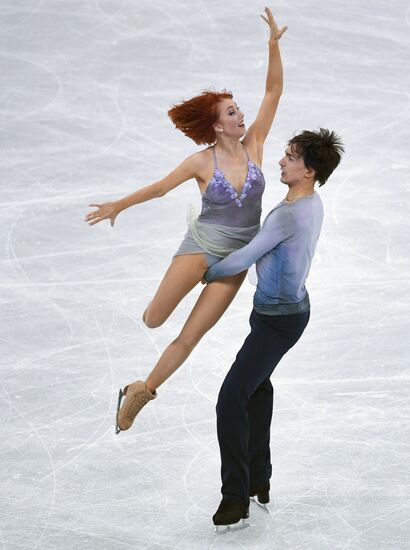 2018 Winter Olympics. Figure skating. Ice dance. Free skating