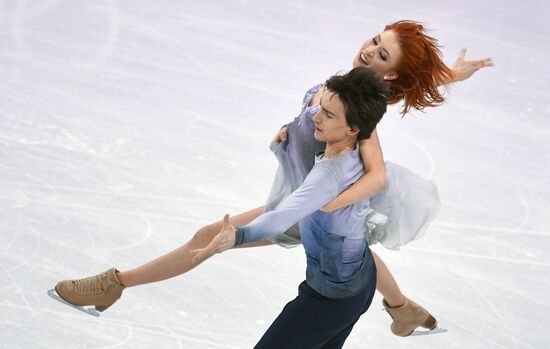 2018 Winter Olympics. Figure skating. Ice dance. Free skating