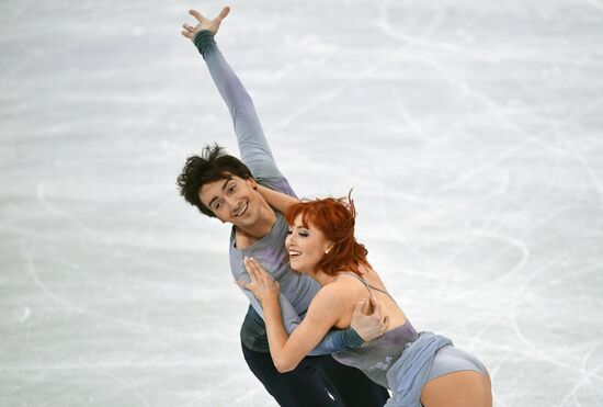 2018 Winter Olympics. Figure skating. Ice dance. Free skating
