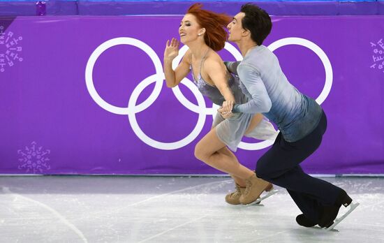 2018 Winter Olympics. Figure skating. Ice dance. Free skating