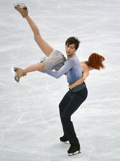 2018 Winter Olympics. Figure skating. Ice dance. Free skating