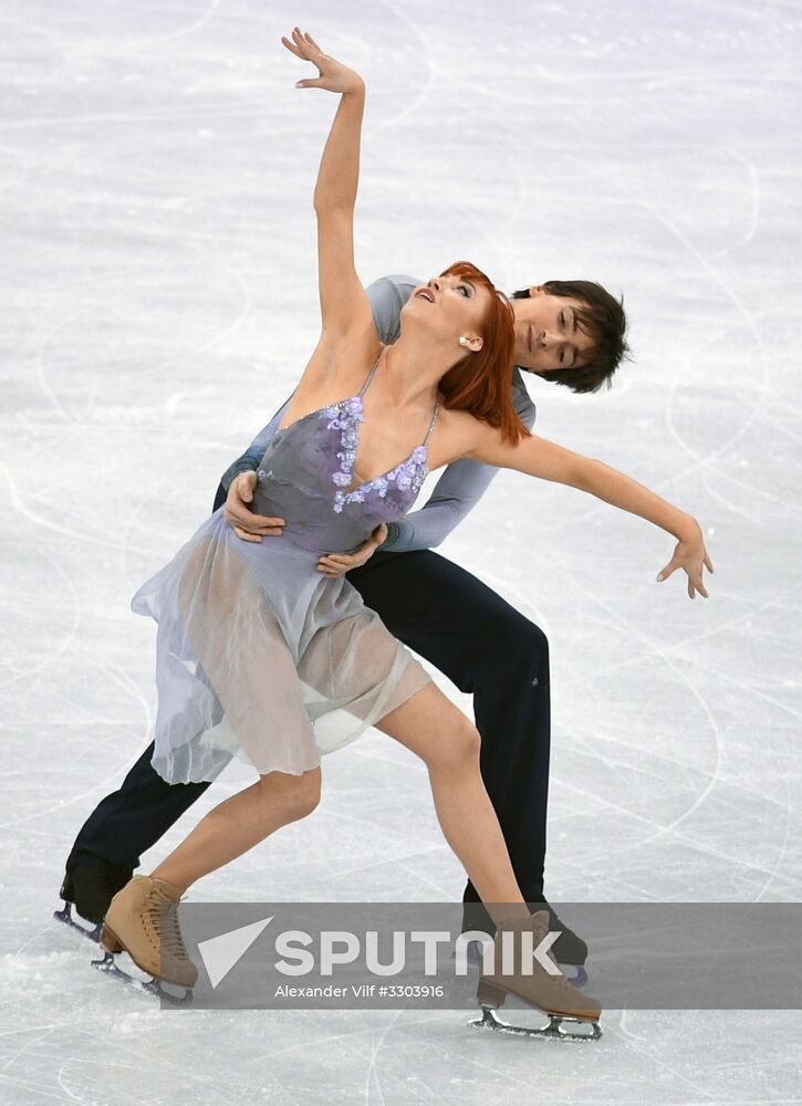 2018 Winter Olympics. Figure skating. Ice dance. Free skating
