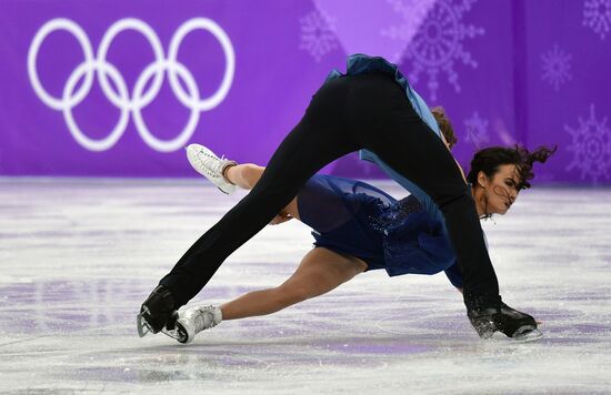 2018 Winter Olympics. Figure skating. Ice dance. Free skating