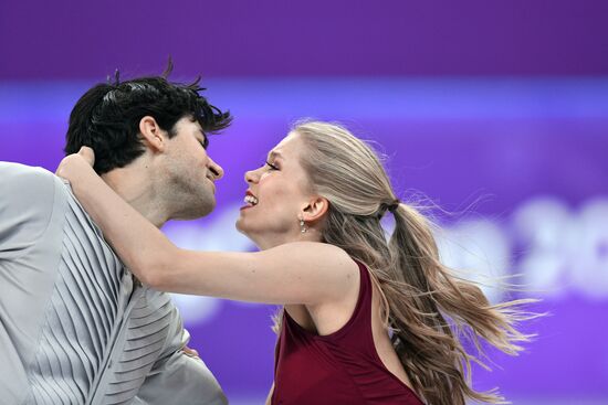 2018 Winter Olympics. Figure skating. Ice dance. Free skating