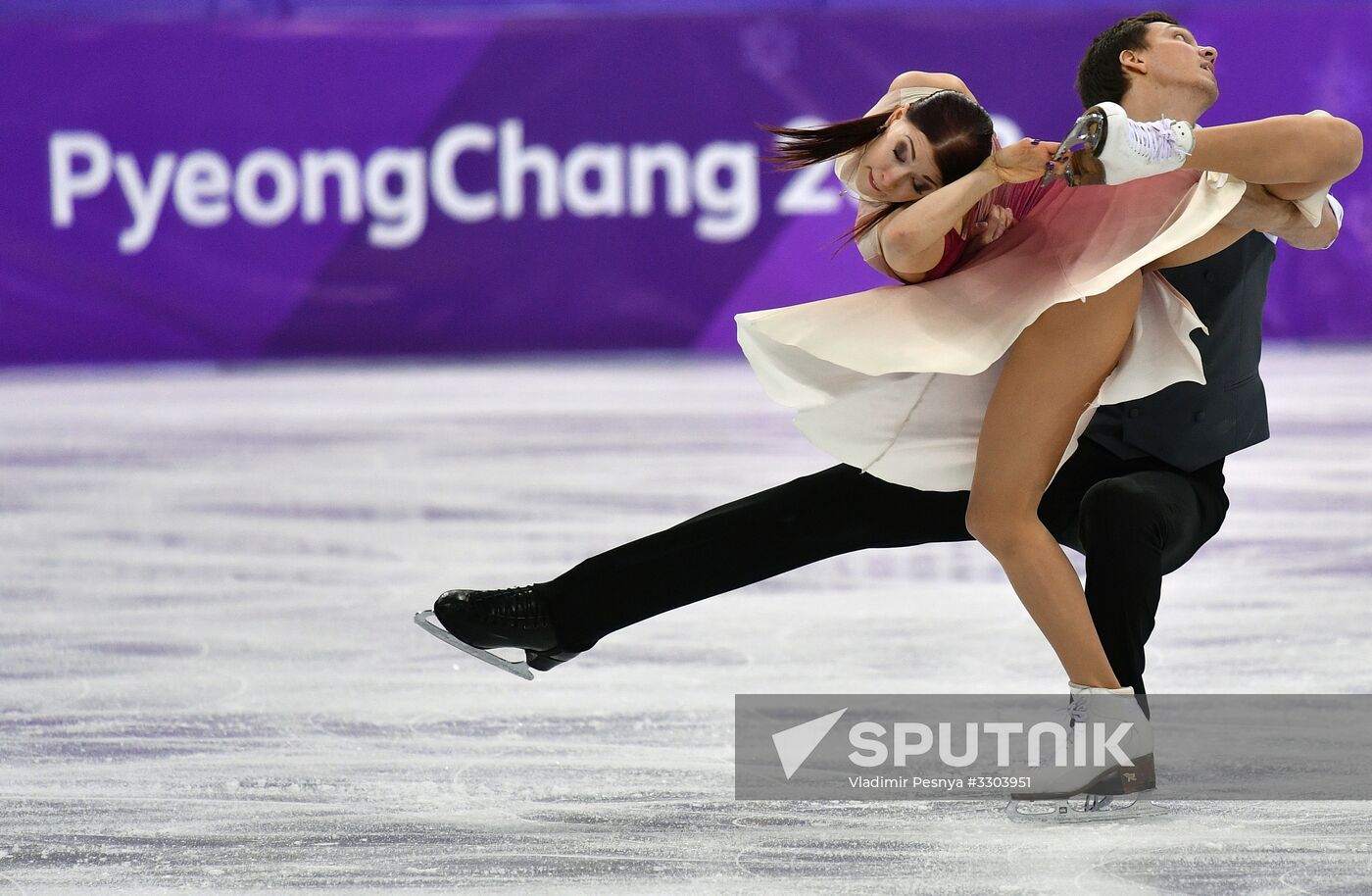 2018 Winter Olympics. Figure skating. Ice dance. Free skating