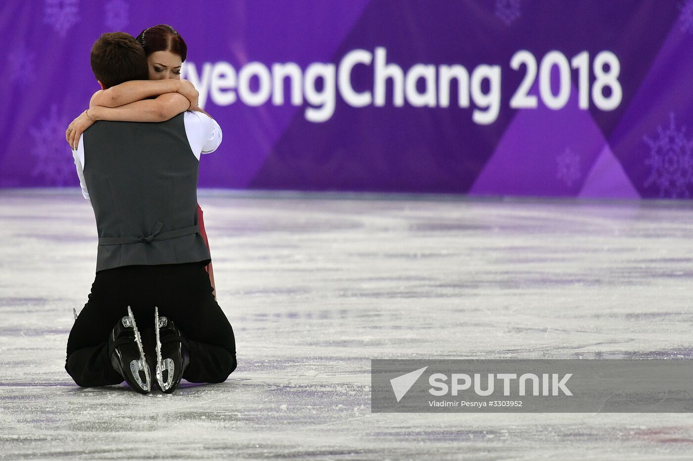 2018 Winter Olympics. Figure skating. Ice dance. Free skating