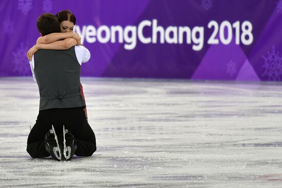 2018 Winter Olympics. Figure skating. Ice dance. Free skating