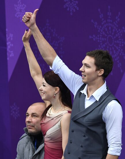 2018 Winter Olympics. Figure skating. Ice dance. Free skating