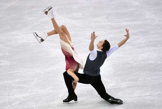 2018 Winter Olympics. Figure skating. Ice dance. Free skating