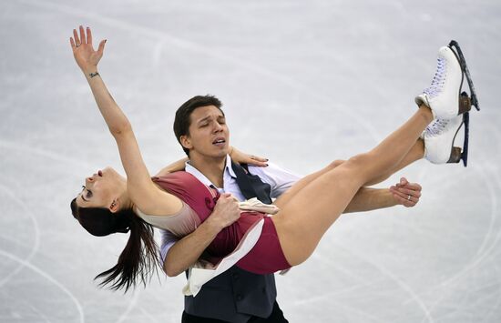 2018 Winter Olympics. Figure skating. Ice dance. Free skating