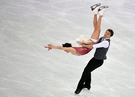 2018 Winter Olympics. Figure skating. Ice dance. Free skating