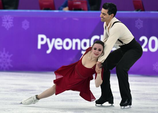 2018 Winter Olympics. Figure skating. Ice dance. Free skating