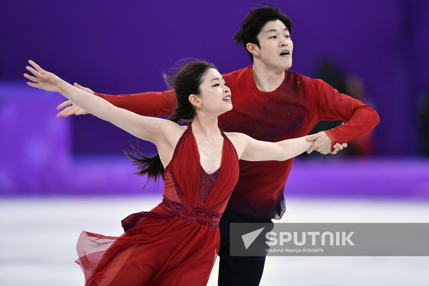 2018 Winter Olympics. Figure skating. Ice dance. Free skating