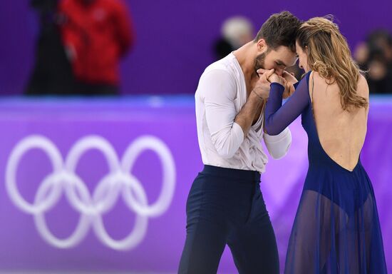 2018 Winter Olympics. Figure skating. Ice dance. Free skating