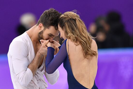 2018 Winter Olympics. Figure skating. Ice dance. Free skating