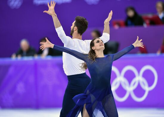 2018 Winter Olympics. Figure skating. Ice dance. Free skating