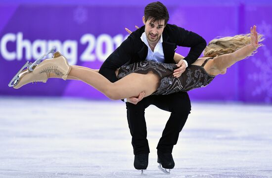 2018 Winter Olympics. Figure skating. Ice dance. Free skating