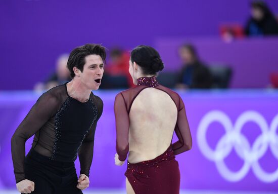 2018 Winter Olympics. Figure skating. Ice dance. Free skating