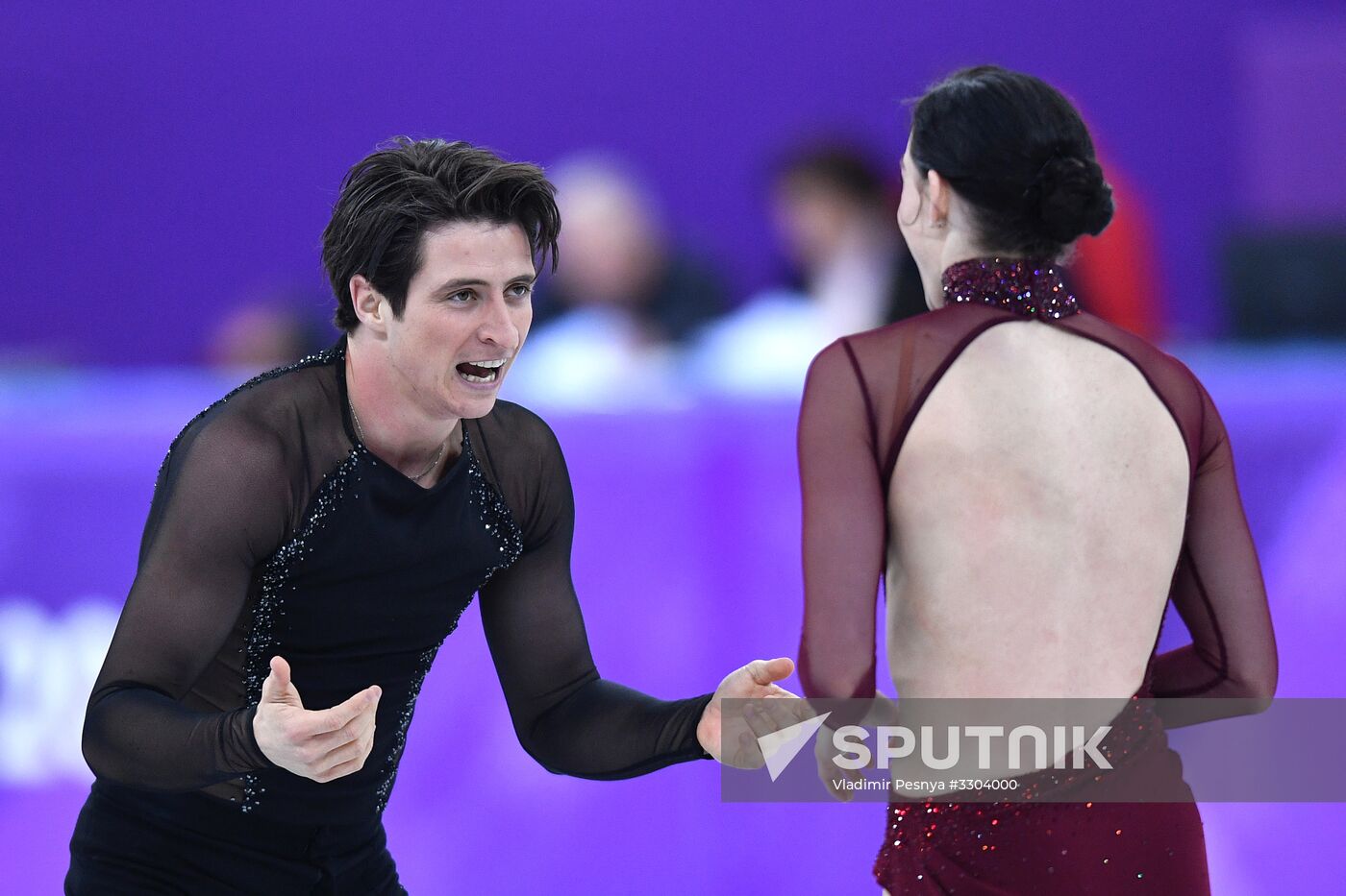 2018 Winter Olympics. Figure skating. Ice dance. Free skating