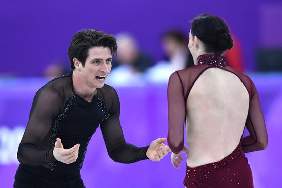 2018 Winter Olympics. Figure skating. Ice dance. Free skating