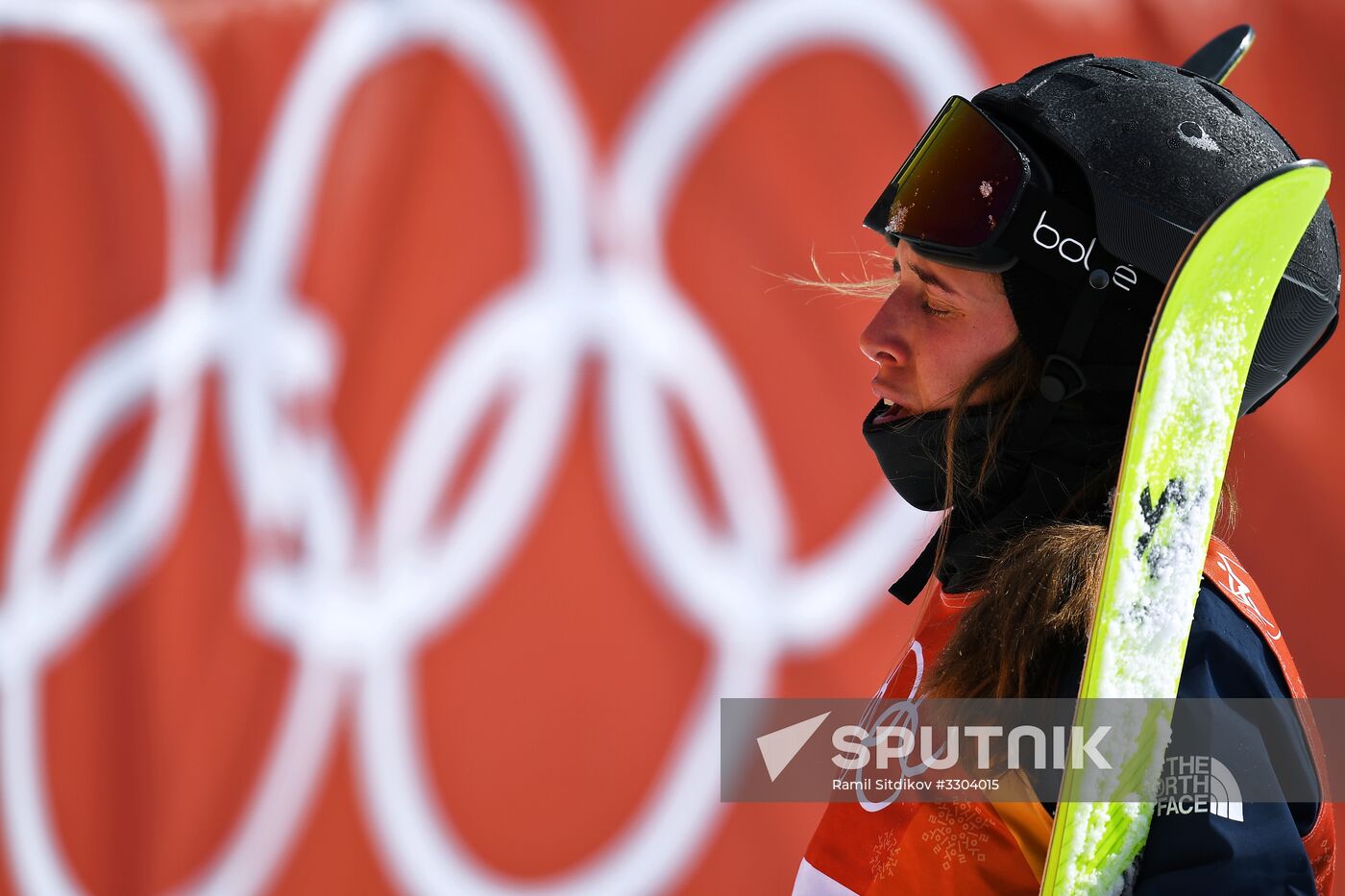 2018 Winter Olympics. Freestyle skiing. Women. Halfpipe