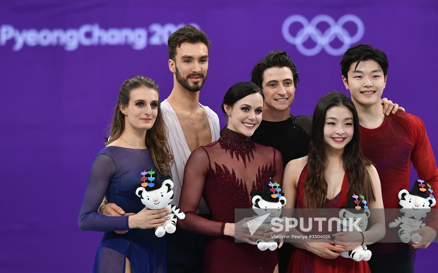 2018 Winter Olympics. Figure skating. Ice dance. Free skating