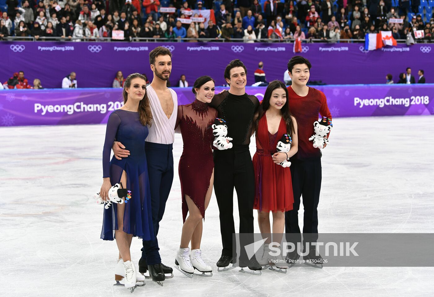 2018 Winter Olympics. Figure skating. Ice dance. Free skating