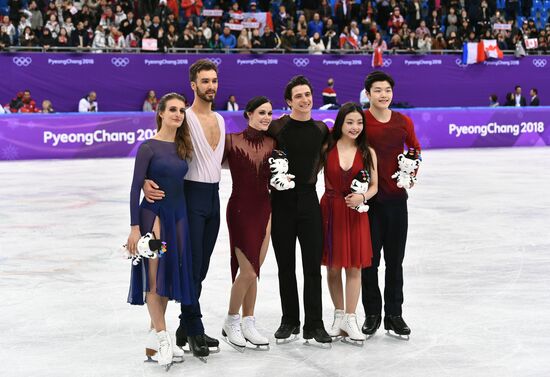 2018 Winter Olympics. Figure skating. Ice dance. Free skating