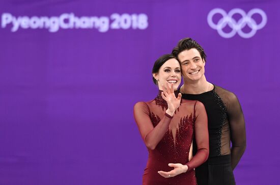 2018 Winter Olympics. Figure skating. Ice dance. Free skating