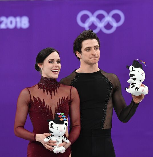 2018 Winter Olympics. Figure skating. Ice dance. Free skating