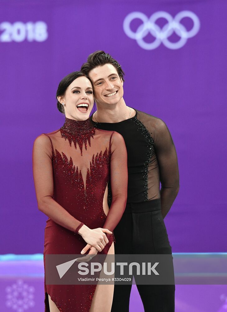 2018 Winter Olympics. Figure skating. Ice dance. Free skating