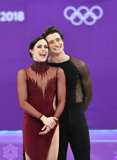 2018 Winter Olympics. Figure skating. Ice dance. Free skating