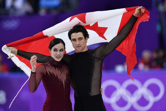 2018 Winter Olympics. Figure skating. Ice dance. Free skating